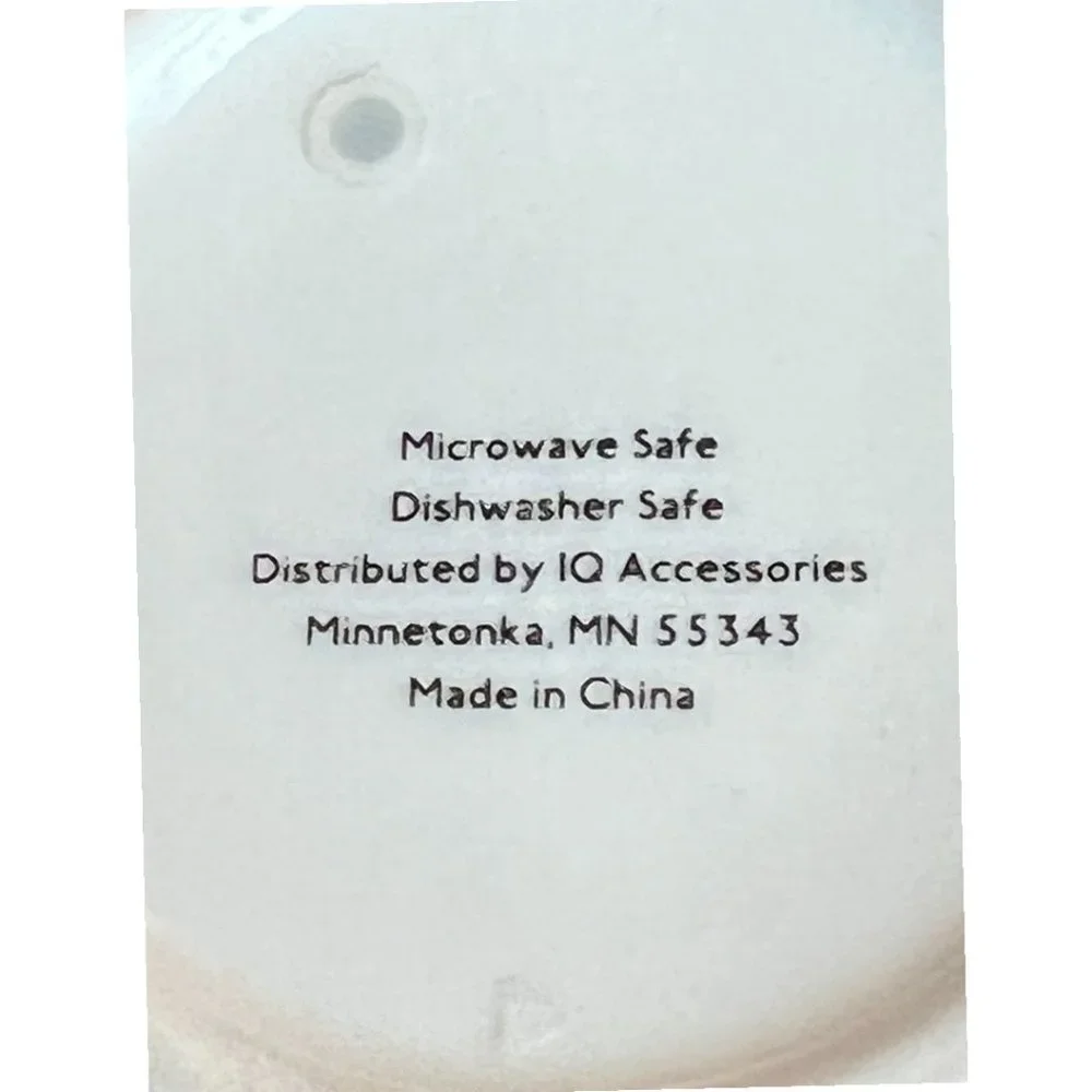 Blue Floral Double Walled Insulated Ceramic Travel Tumbler Pencil Holder READ - Picture 8 of 9